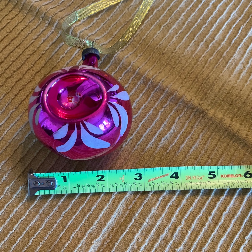 Set of 3 polish glass ornaments - Picture 4 of 7